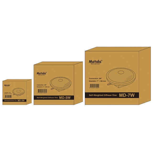 MATALA WEIGHTED BASE, AIR MEMBRANE DISC DIFFUSERS – Nishikigoi